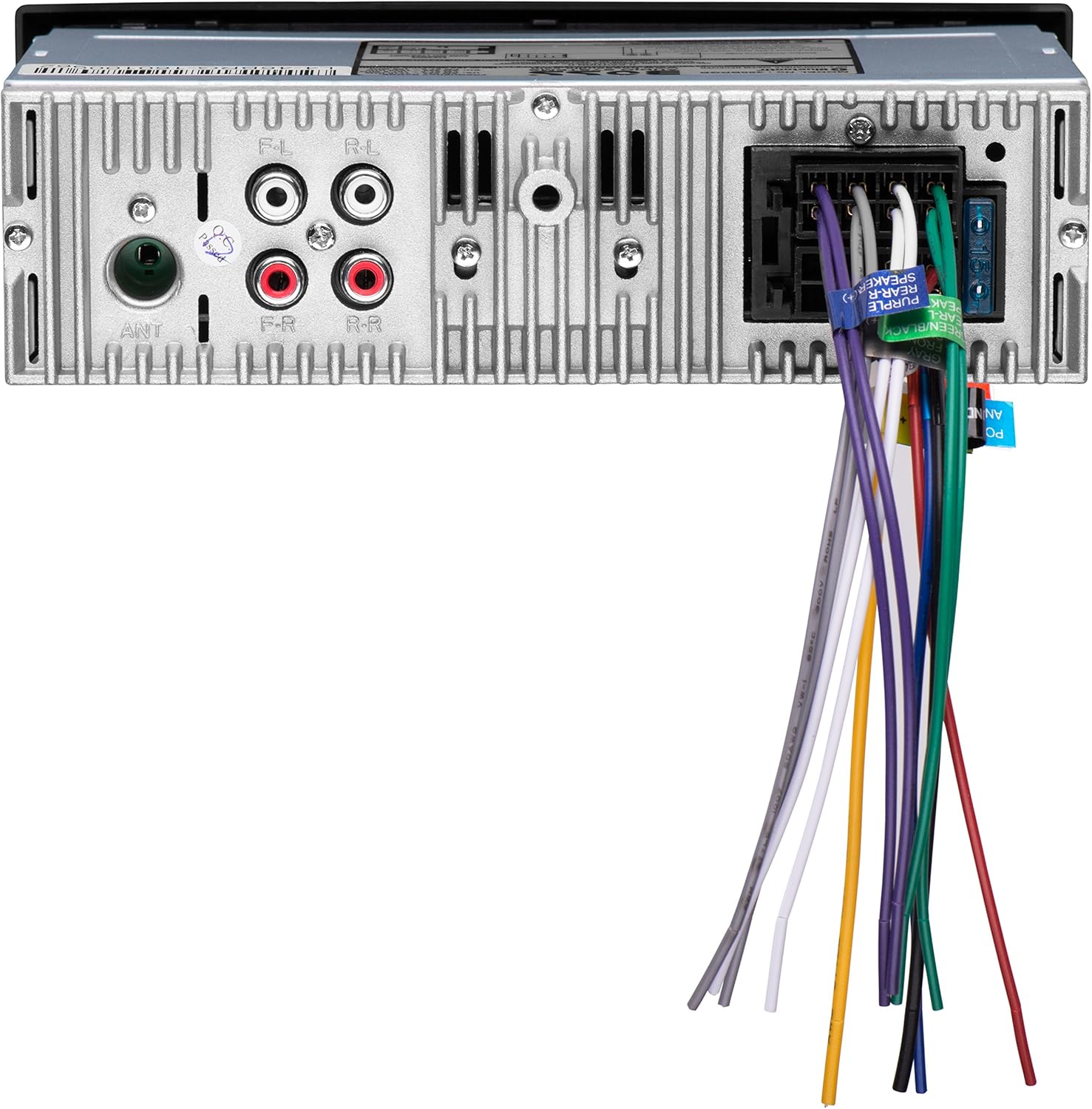 Boss Audio Systems 460brgb Multimedia Car Stereo Single Din Mp3 Usb Port No Cd Dvd Player Aux Input Am Fm Radio Receiver Amazon Ca Everything Else