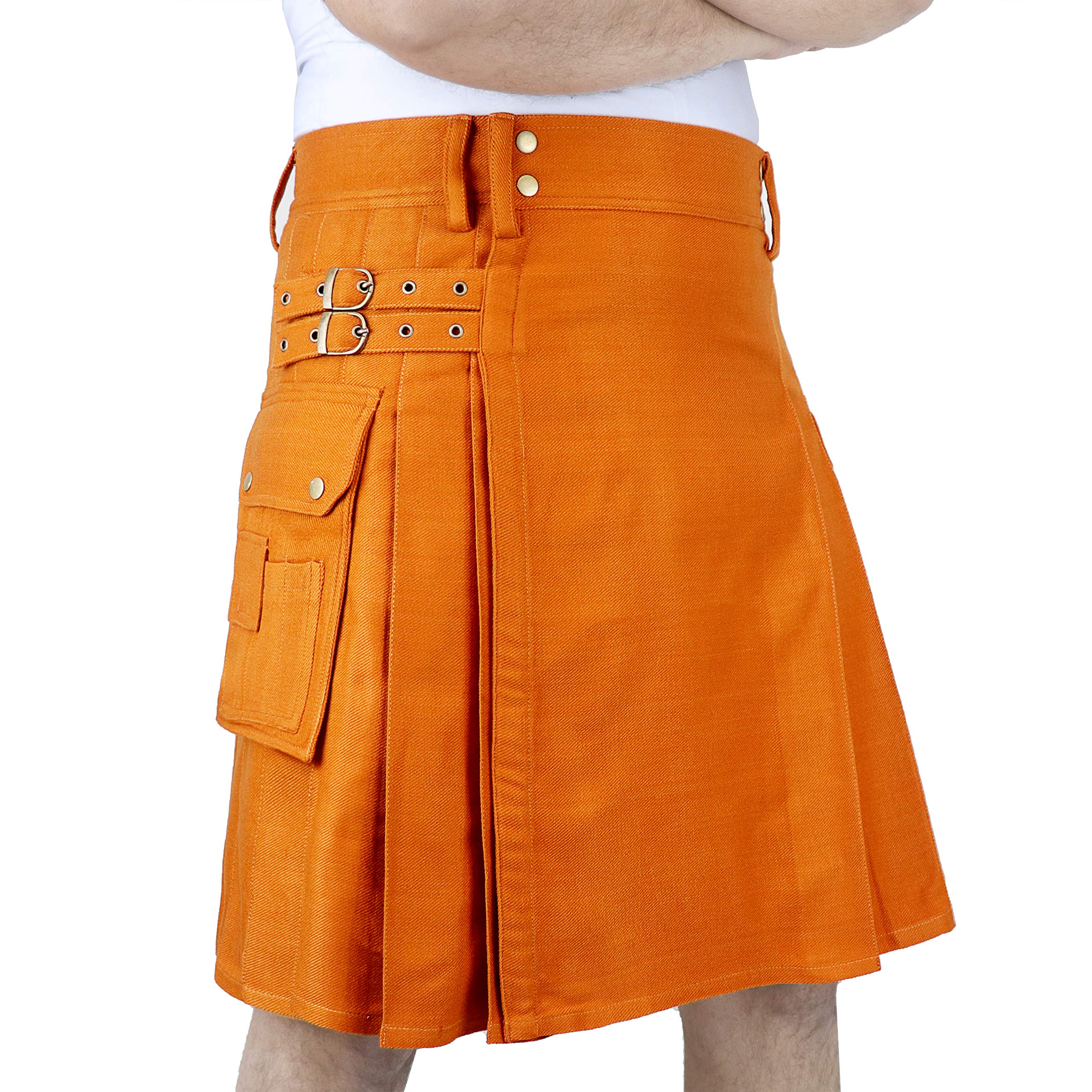 DSS KILTS- Men's Heavy Tartan Utility Kilt-Kilt for Men