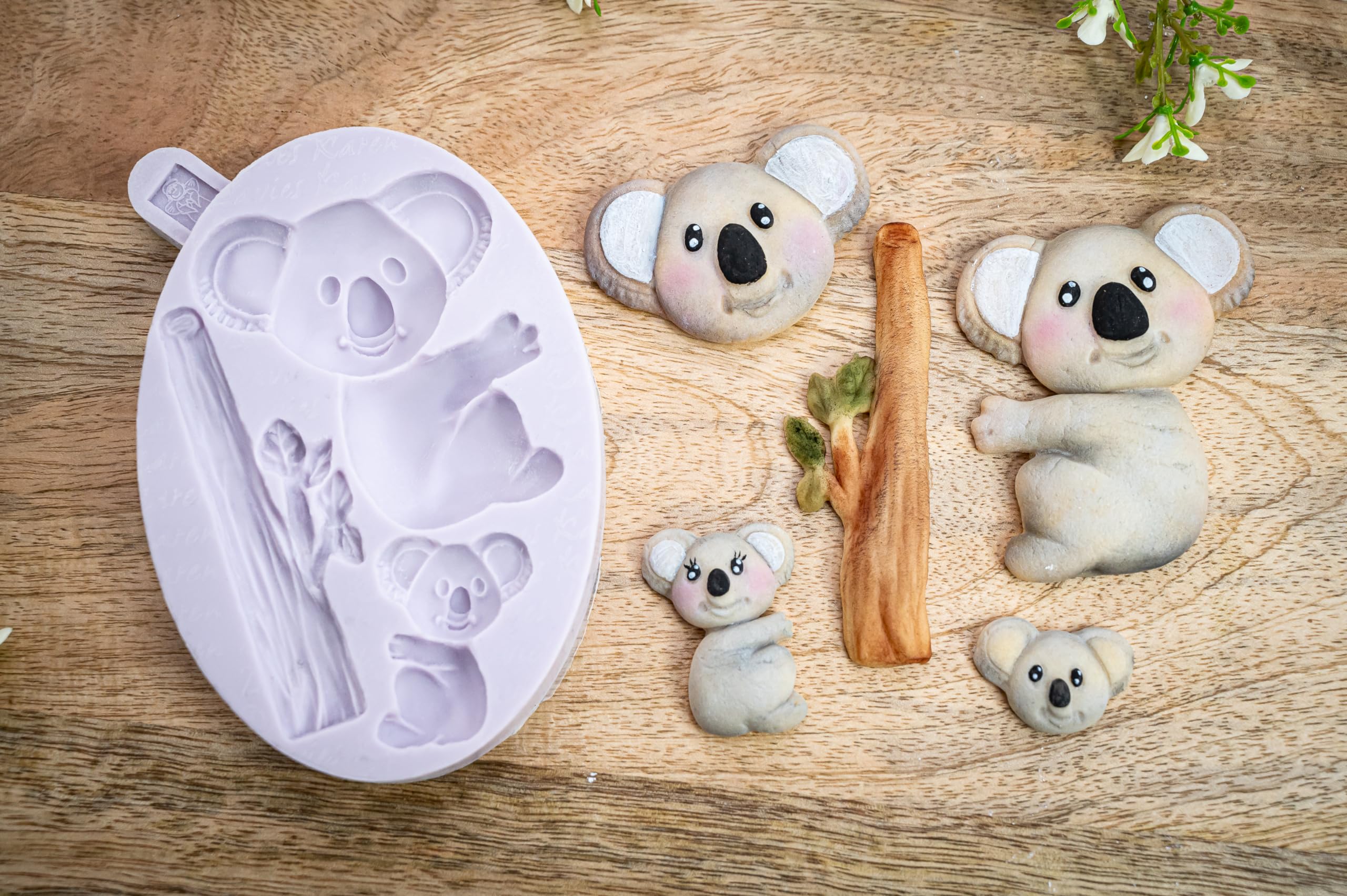 Stampo In Silicone A Forma Di Koala - Per Cioccolato, Fondente, Biscotti E Sapone - Foto 11