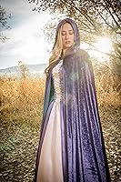 Vista 19 de Little Adventures Deluxe - Capa de terciopelo para adulto con capucha forrada Rojo