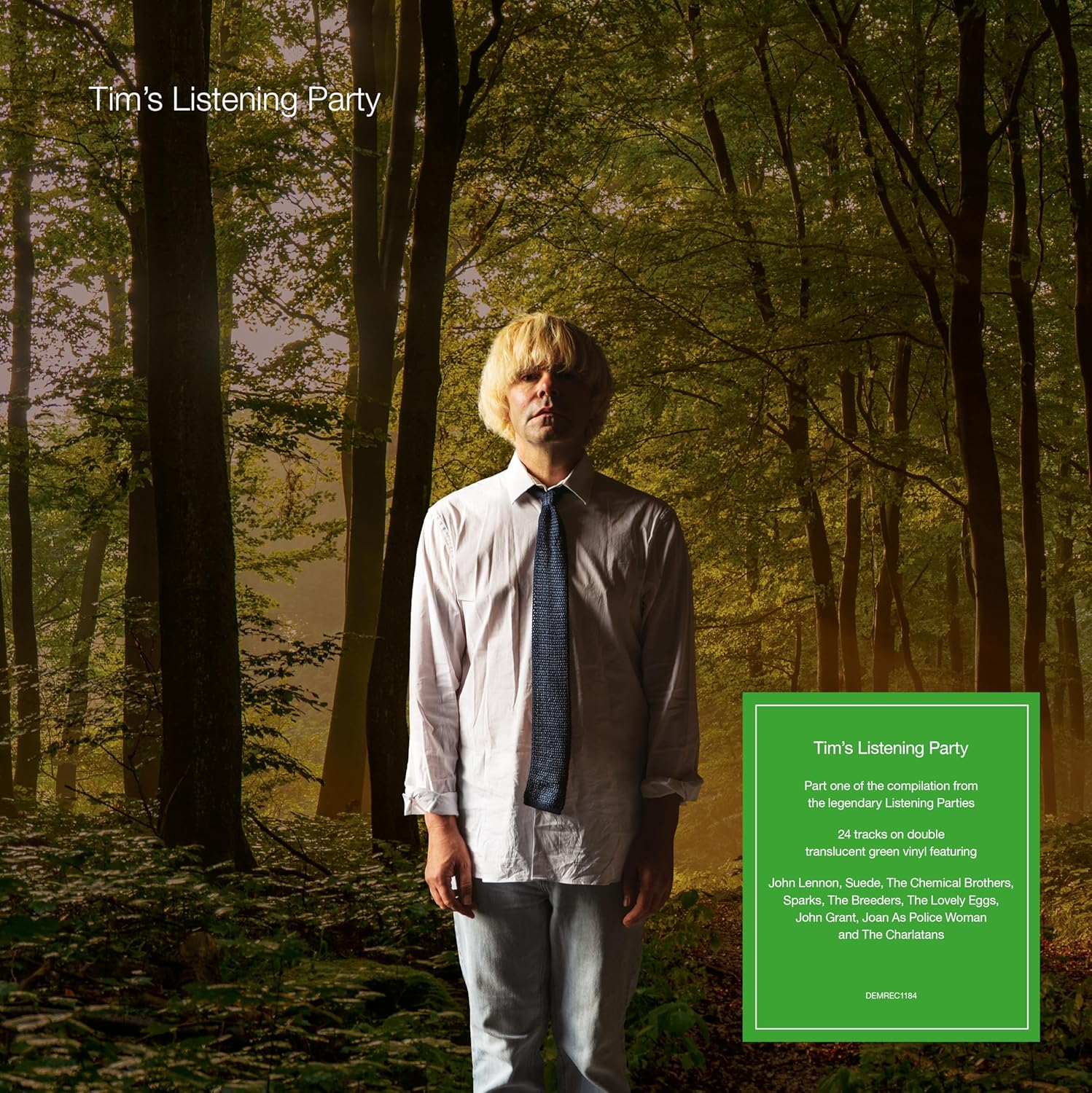 Tim Burgess Listening Party / Various - 140-Gram Translucent Green Colored Vinyl por Various Artists — capa do álbum