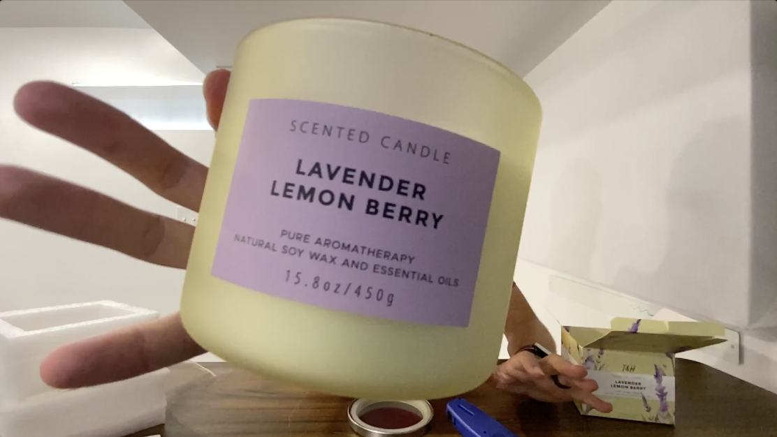 BEST Candles? | Large Lavender Lemon Berry Scented Candle