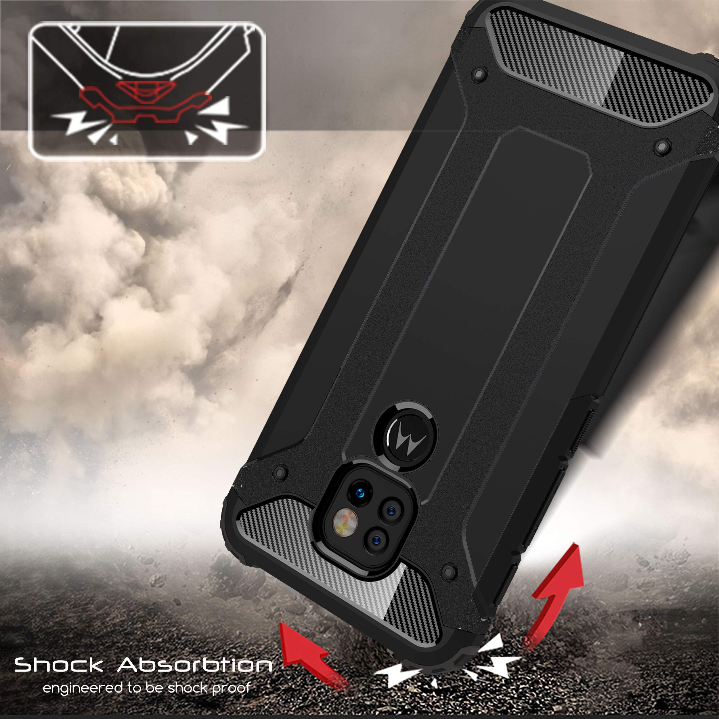 TECHGEAR Galaxy XCover 5 Carbon Fibre Case [Stealth Case] Flexible