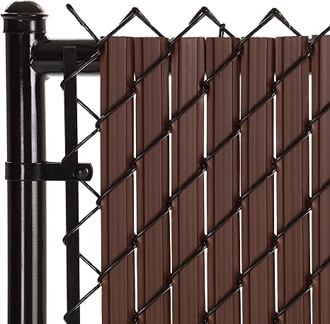Solitube Slat Privacy Inserts For Chain Link Fence Double Wall Vertical Bottom Locking Slats With Wings For 6 Fence Height Brown Amazon Ca Patio Lawn Garden Solitube Slat Privacy Inserts For Chain Link Fence Double Wall Vertical Bottom Locking Slats With Wings For 6 Fence Height Brown Amazon Ca Patio Lawn Garden