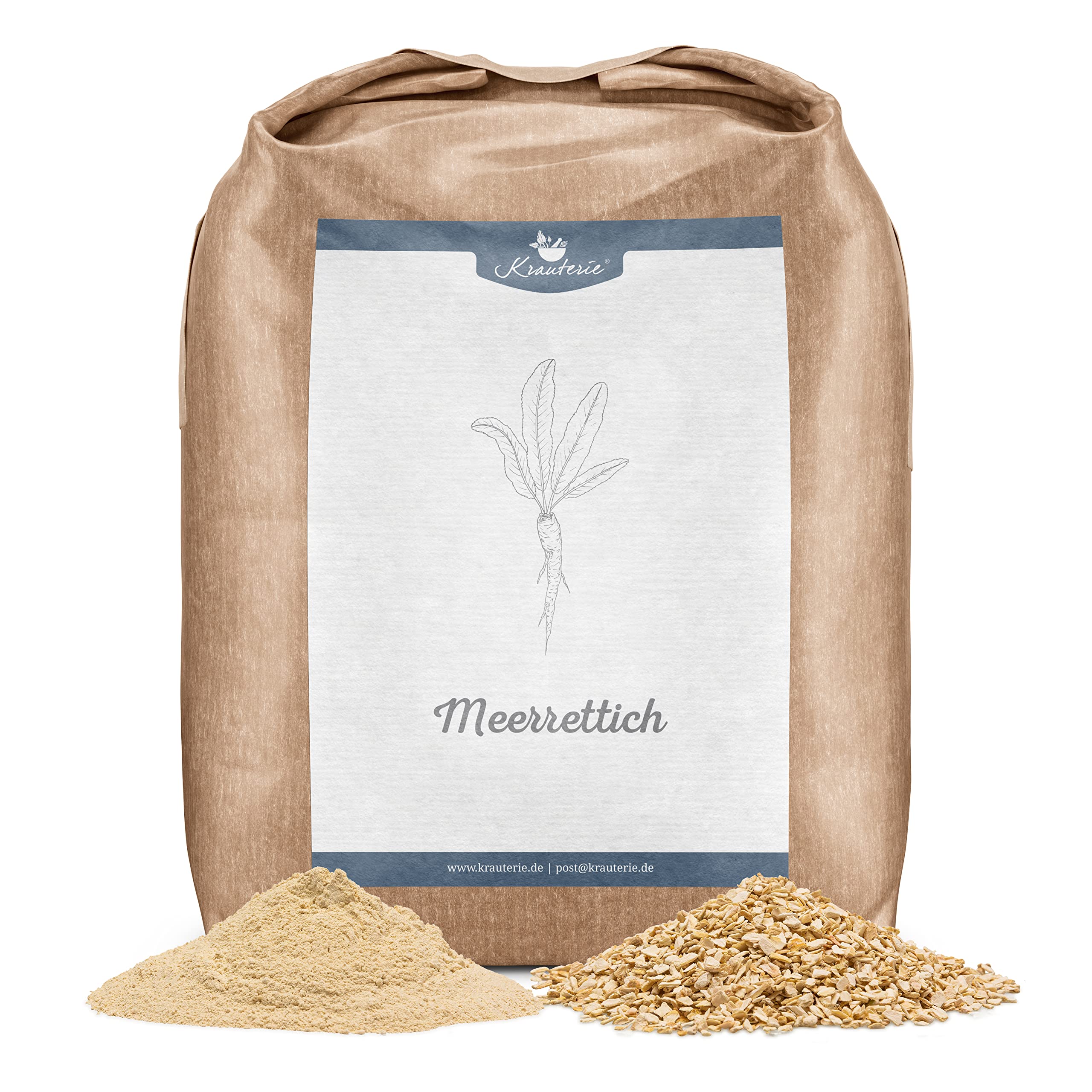 Krauterie Meerrettich für Pferde, geschnitten (1000 g)