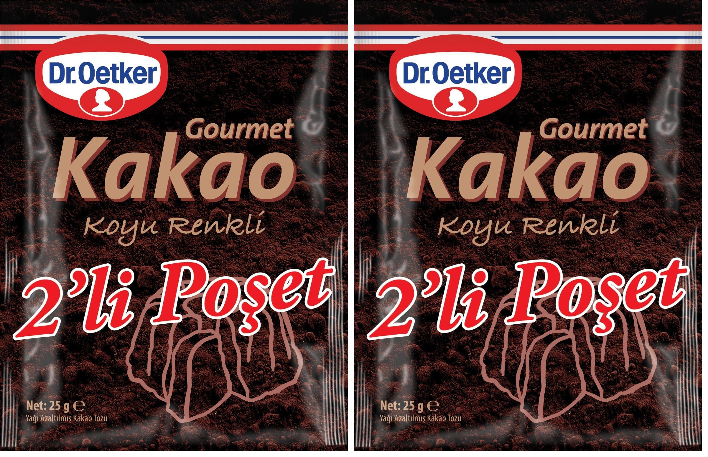Dr. Oetker Gourmet Kakao (2 x 25gr) 2li paket
