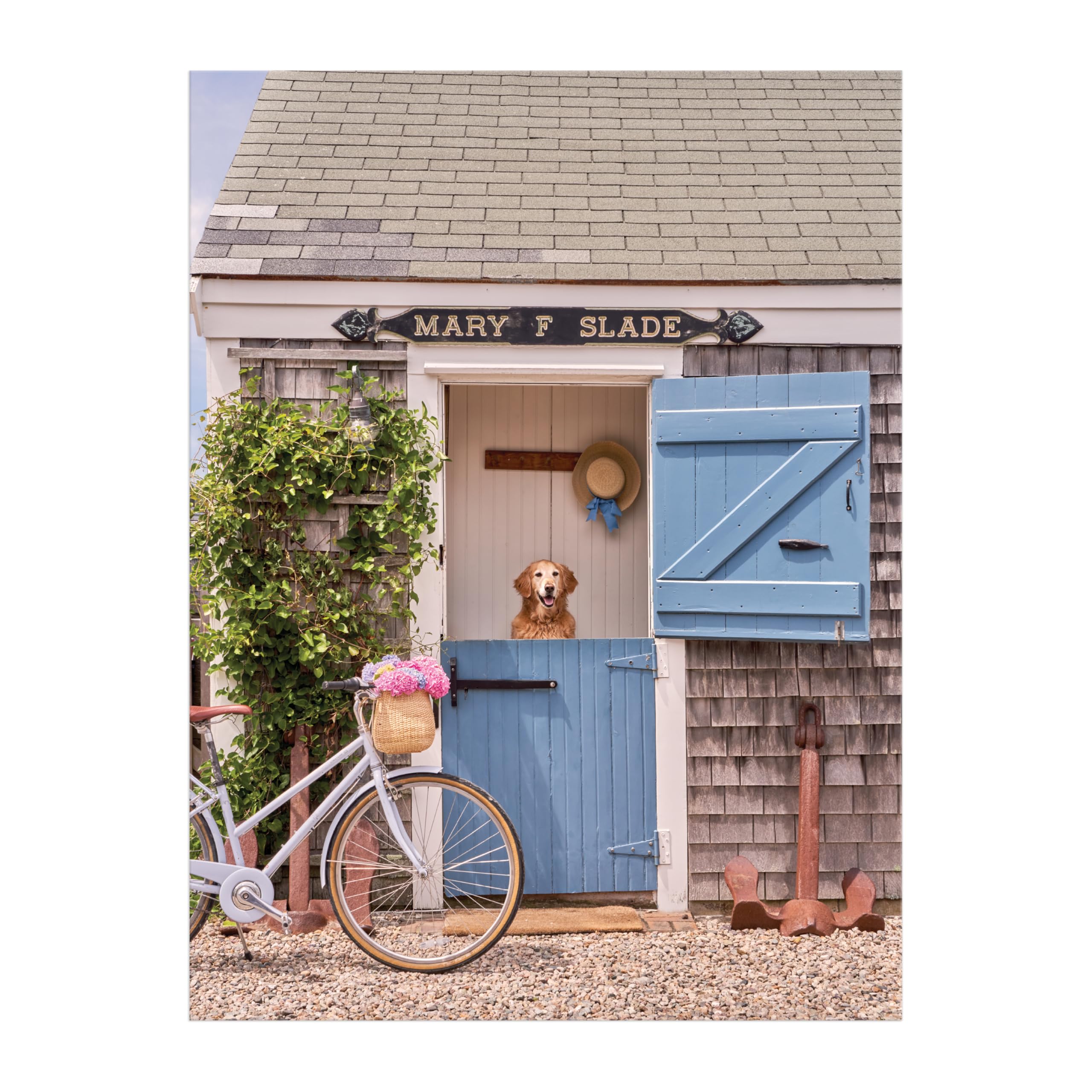 Galison Gray Malin Nantucket – 1000 Piece Book Puzzle with Dreamy Nantucket Photography Packaged in Magnetic Keepsake Book Sized Box