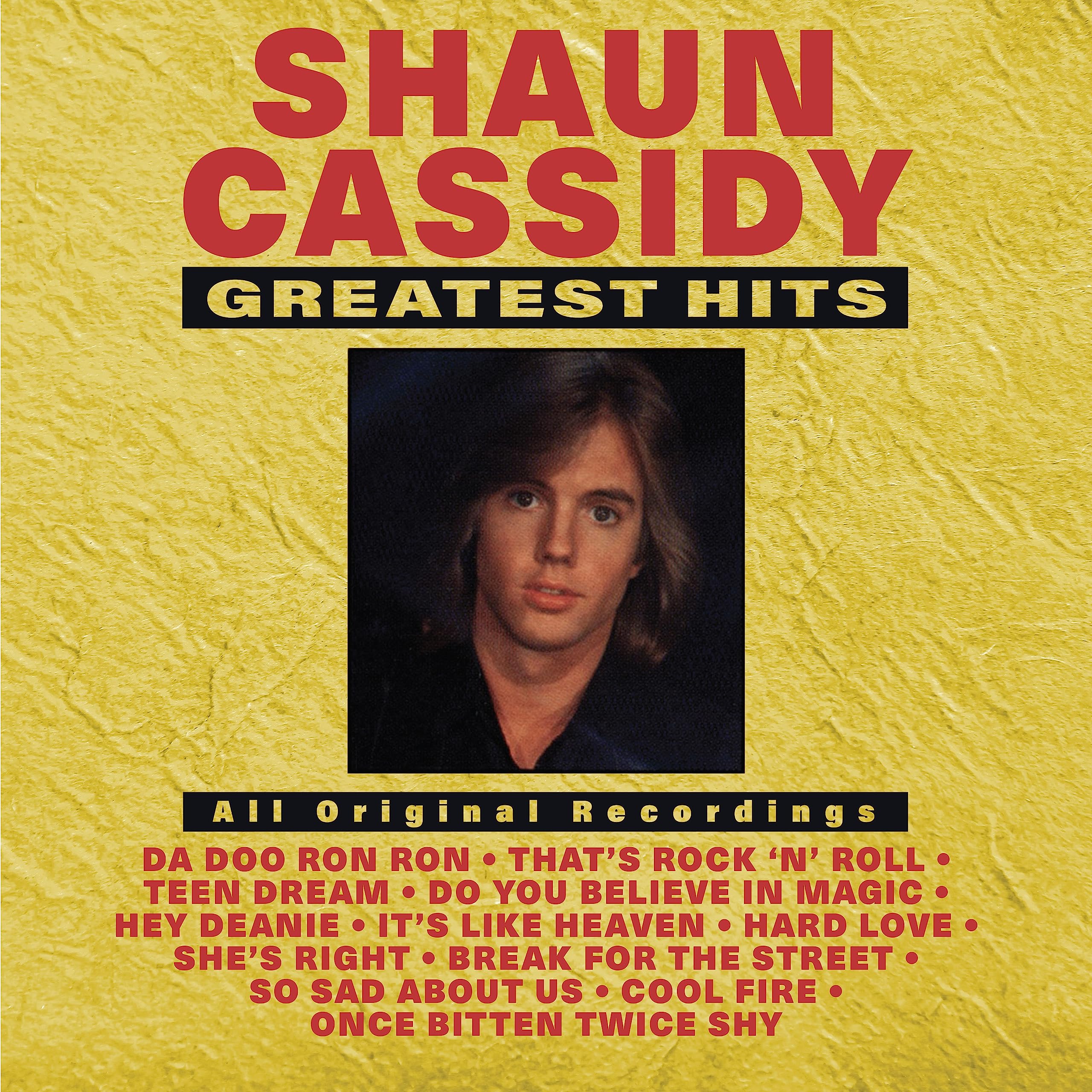 Shaun Cassidy - Greatest Hits  - Vinyl LP - New Sealed