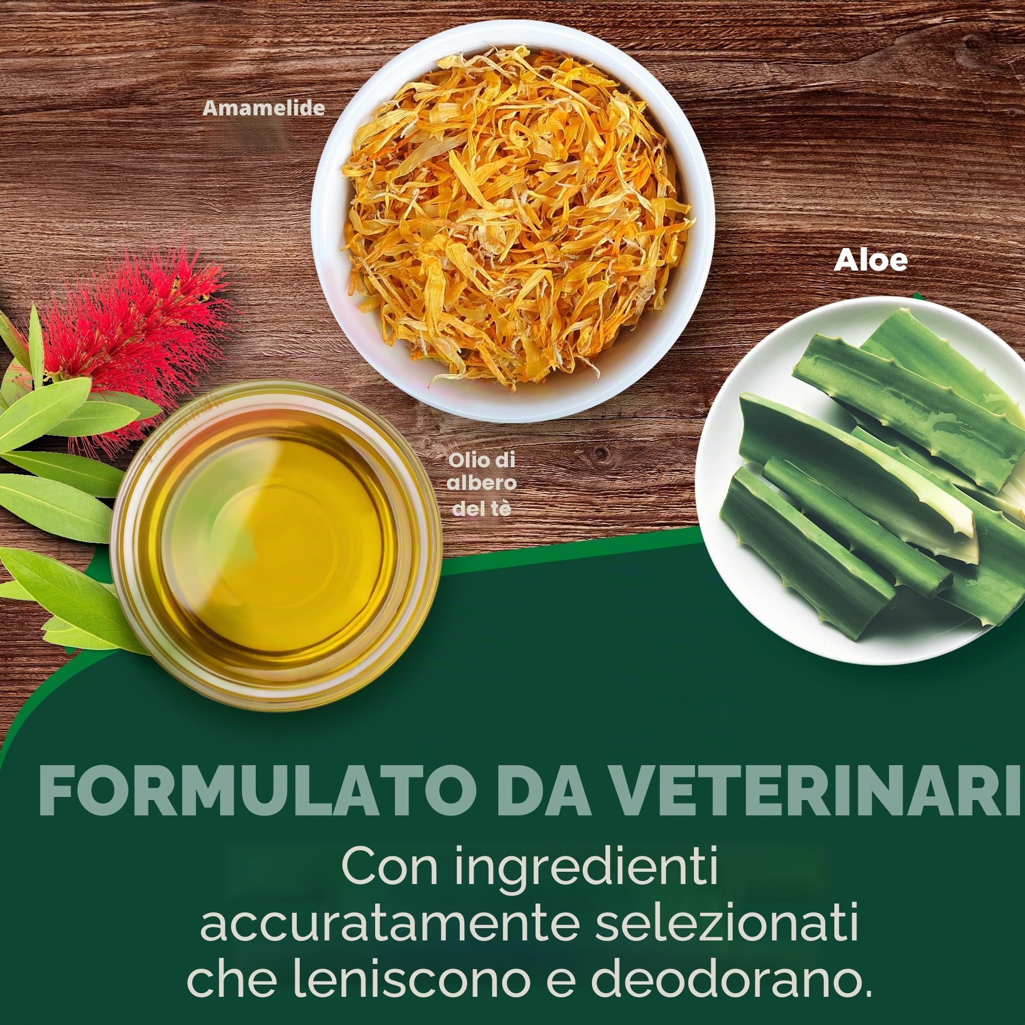 Vet's Best Salviettine Pulizia Orecchie per Cani - 50 Pezzi