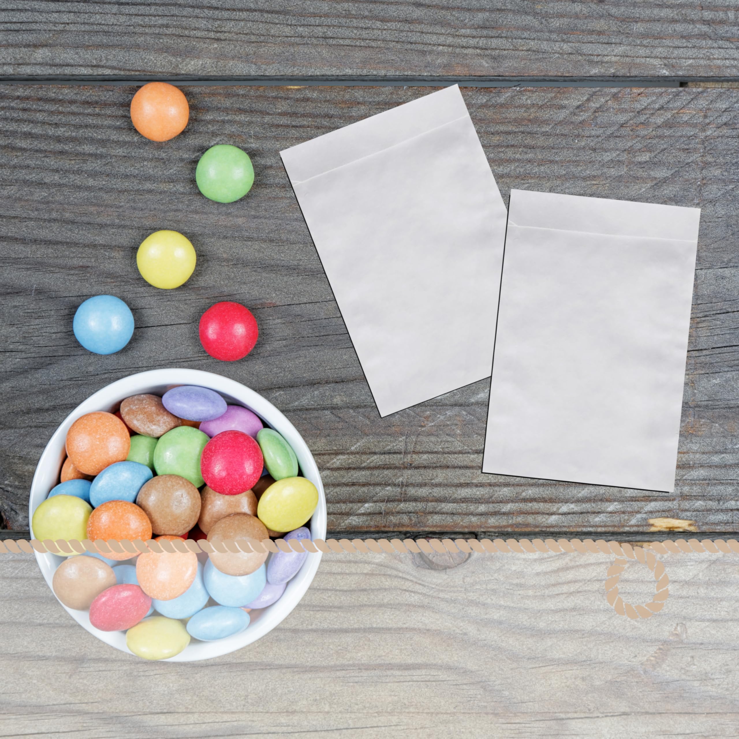 60 Pezzi Mini Buste Colorate, Buste Piccole Multicolore, Carino Buste per Biglietto, per Carta