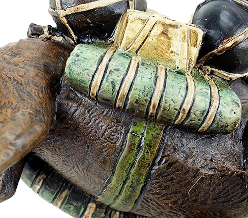 Miniatura 9 de Arabian Guerrero con camelloStampedpintado a manode bronce escultura para la venta Beduino de VienaWiener Bronce