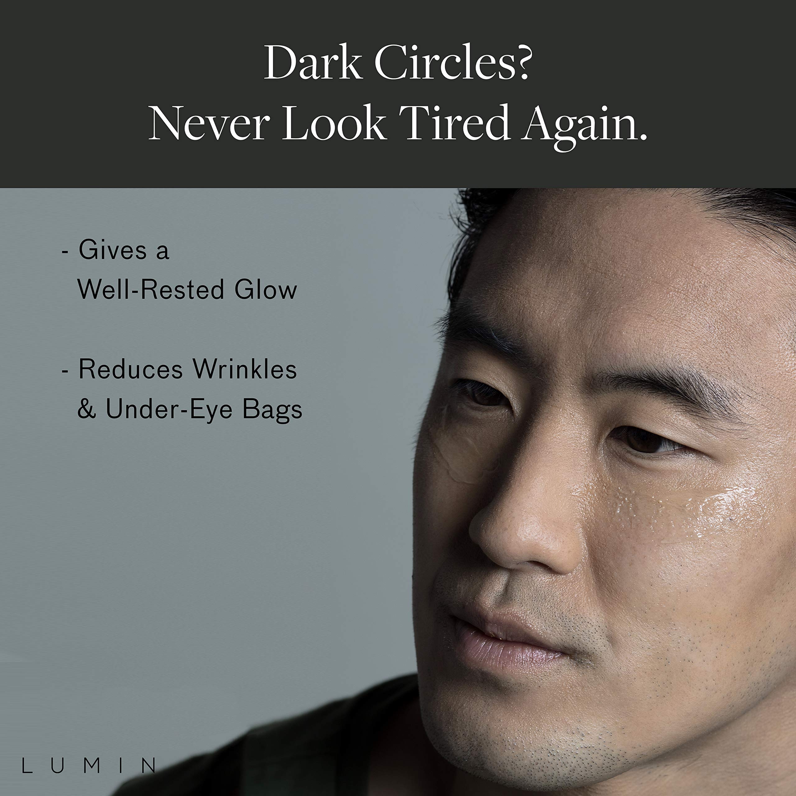 Lumin Men’s Dark Circle Defense (1 oz.) AntiAging Korean Formulated