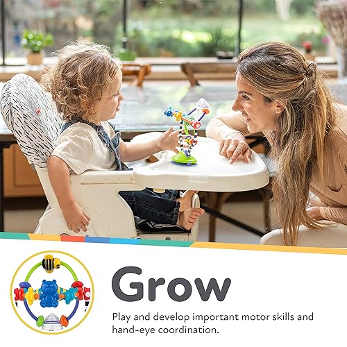 Miniatura 2 de Nuby Rueda giratoria tonta con base de succión de juguete interactivo para el desarrollo temprano