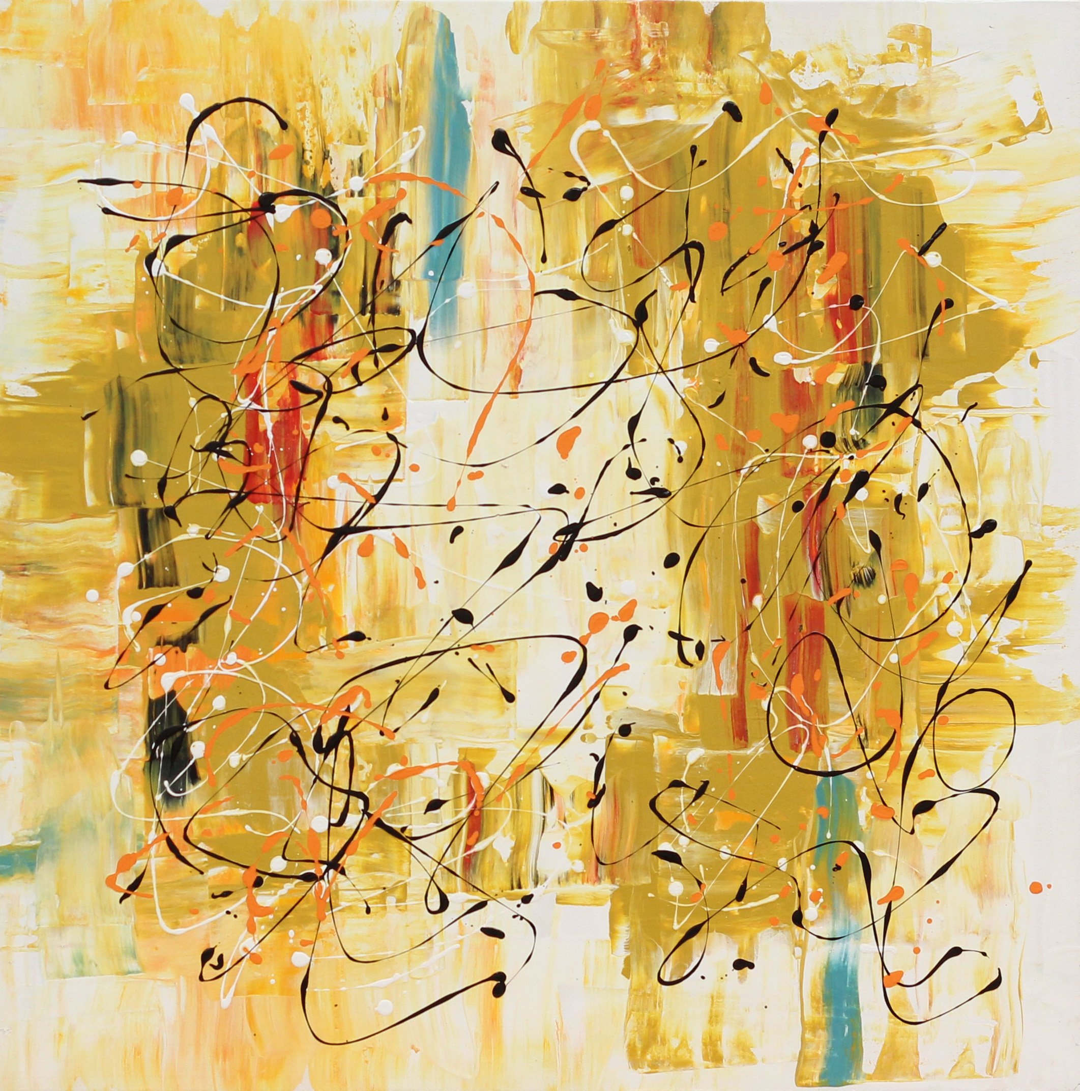 Angie Decoration – Table, 70 x 70 cm Ochre Altamira (Altamira Ocre) 70 x 70 cm Mustard