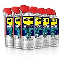 Vista 9 de Aerosol de grasa de litio WD Specialist, 10 pies, color blanco, 1, Blanco, 1