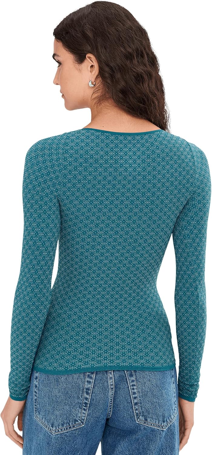 Free People Womens Love Letter Long Sleeve - Image 4