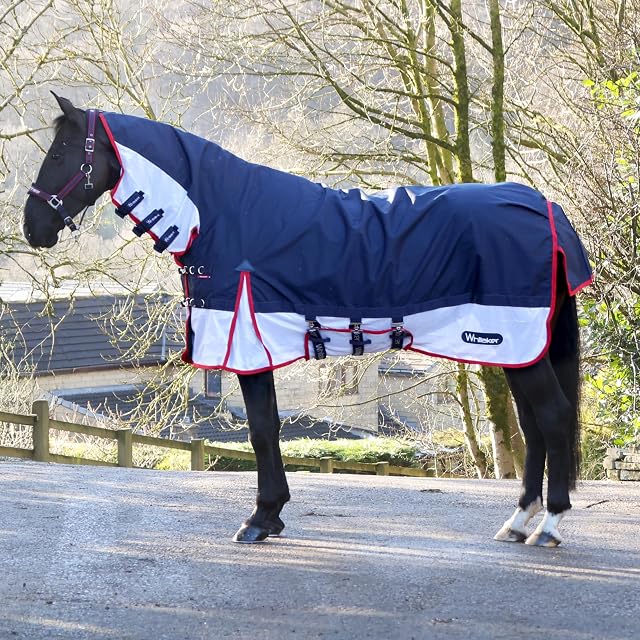 Foto 8 de 8 de R462 John Whitaker Rastrick V2 - Alfombra de caballo con flujo de aire con cuello fijo, tamaños de 4 pies 3…
