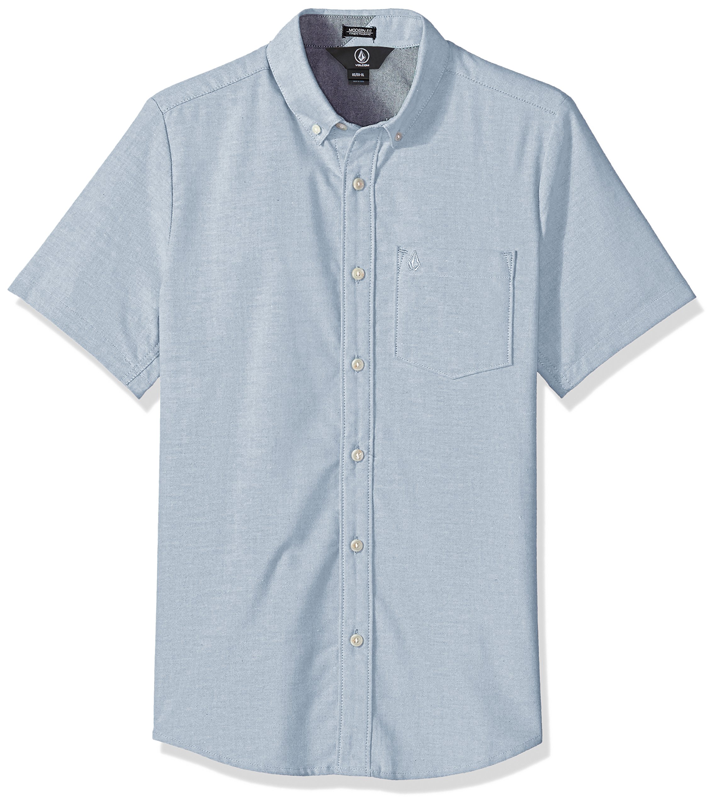 VOLCOMMen's Everett Oxford Short Sleeve Shirt