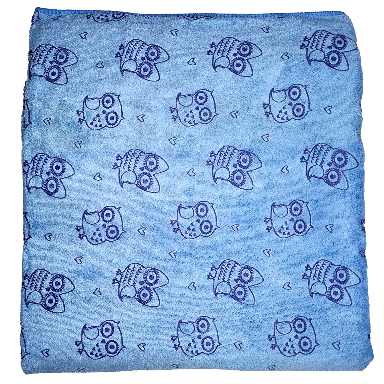 Unisex Microfibre Printed Bath Towel, Super Absorbent & Soft, 600 GSM, 140 cm x 70 cm (Blue) (B0BWJBMB88) Amazon Price History, Amazon Price Tracker