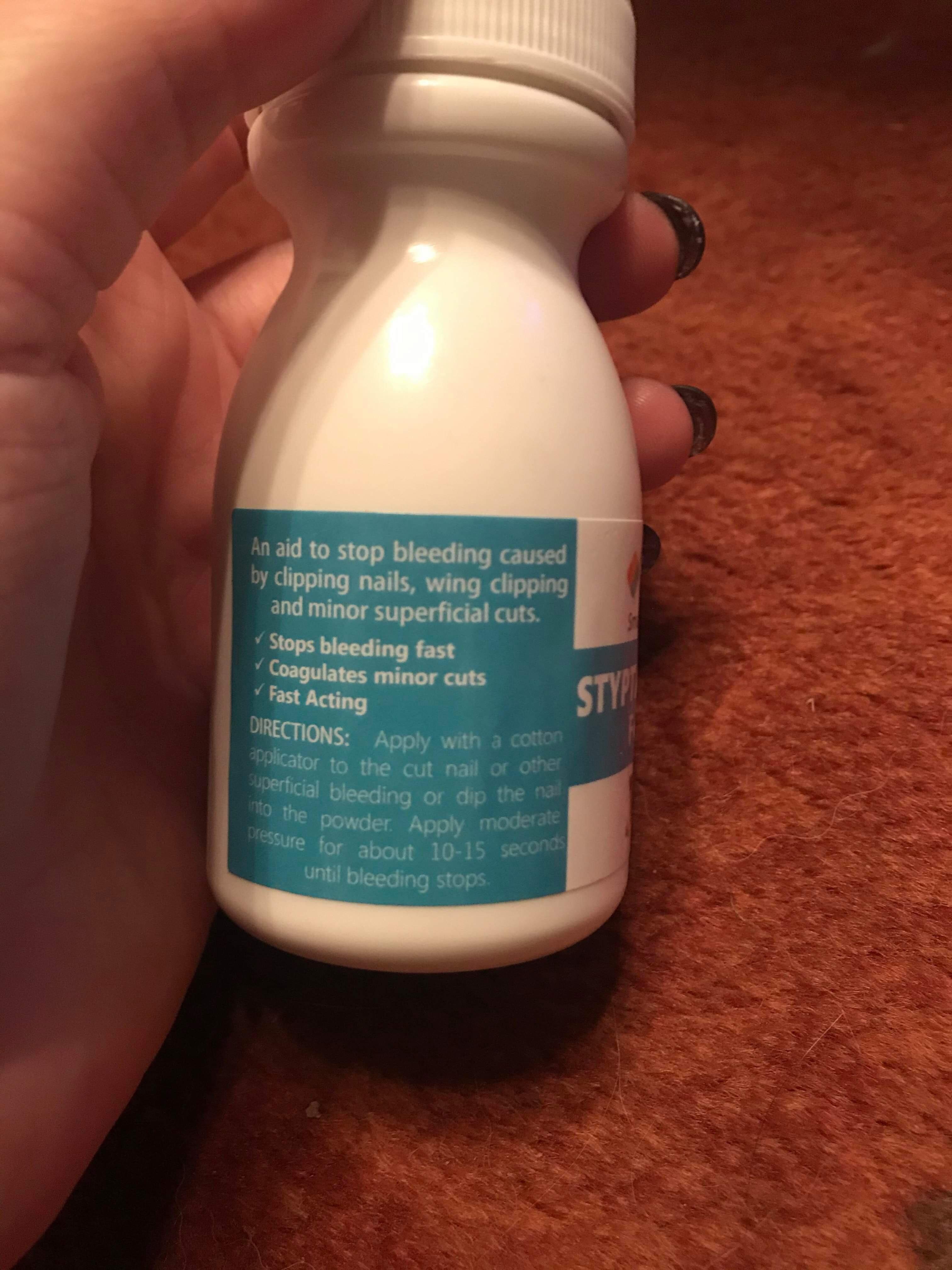 PetSol Styptic Powder For Pets (Large 50g Tub) Stops Bleeding Fast in