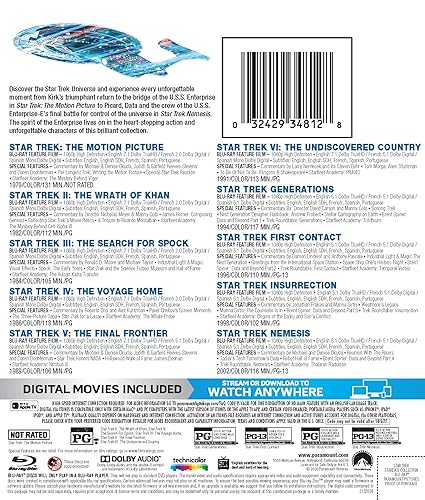 Miniatura 2 de Star Trek 10-Movie Stardate Collection (Blu-ray + Digital)