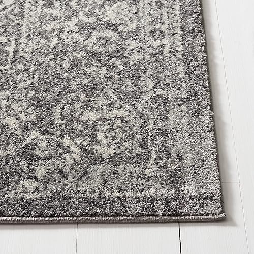 Miniatura 4 de Safavieh - Alfombra oriental vintage, colección Evoke EVK256A, azul marino y marfil