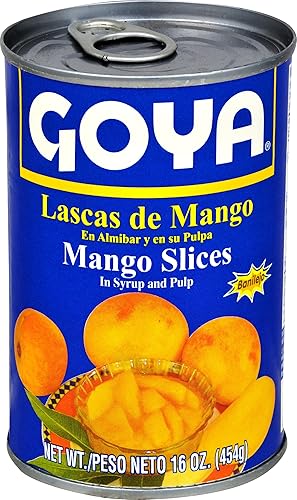 Miniatura 3 de Goya Foods - Rodajas de mango en almíbar pesado, 16 onzas (paquete de 24)
