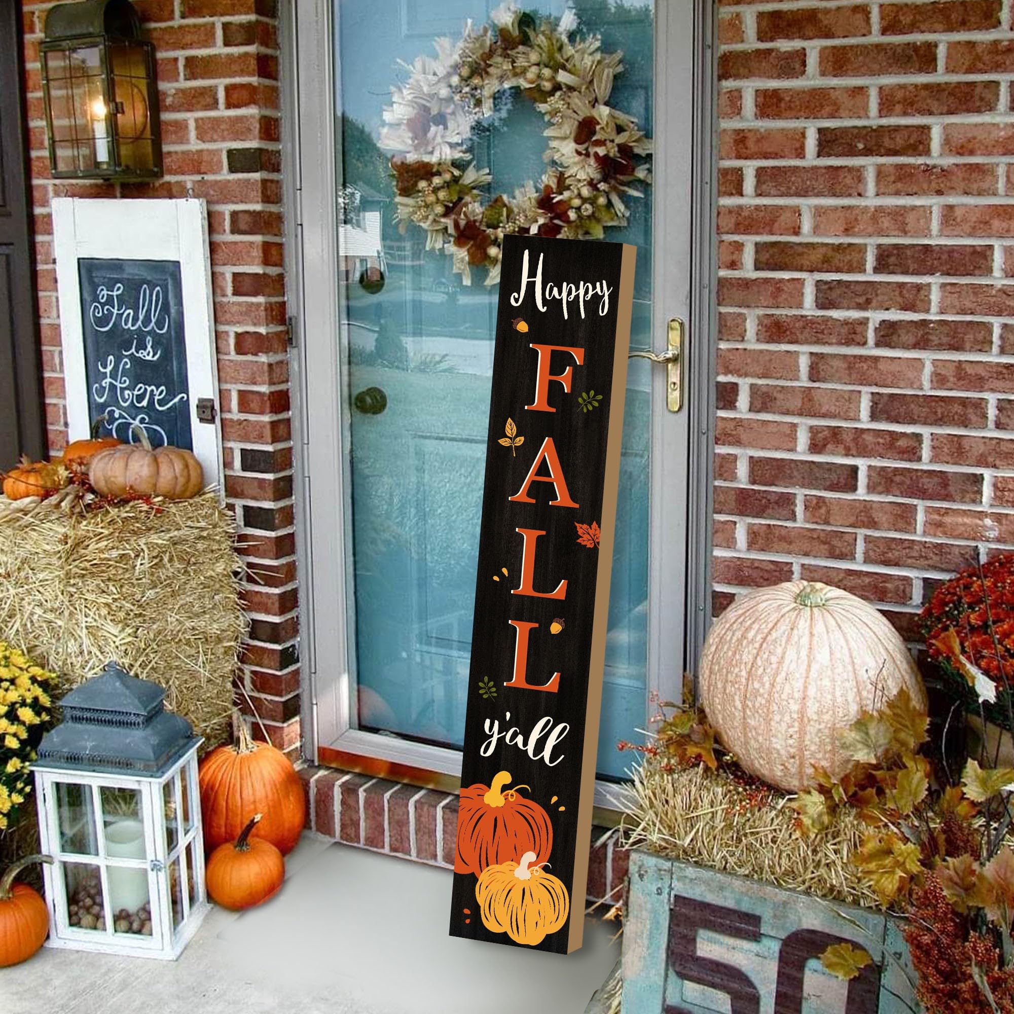 Happy Fall Welcome Sign