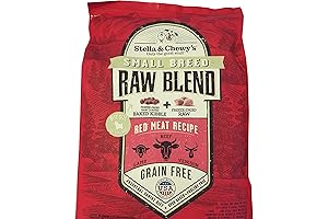 Stella and Chewy's Small Breed Raw Blend, Grain-free, Red Meat Recipe, 10 Pound Dog Food