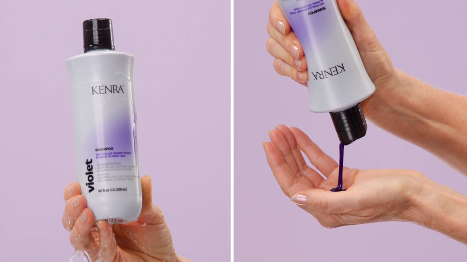 Violet Shampoo | Eliminates Brassy Tones | Purple Pigment + Deposit | Neutralizes Yellow | Moisturizes Processed Hair | Enhances Vibrancy of Blonde or Gray Hair | Color Safe