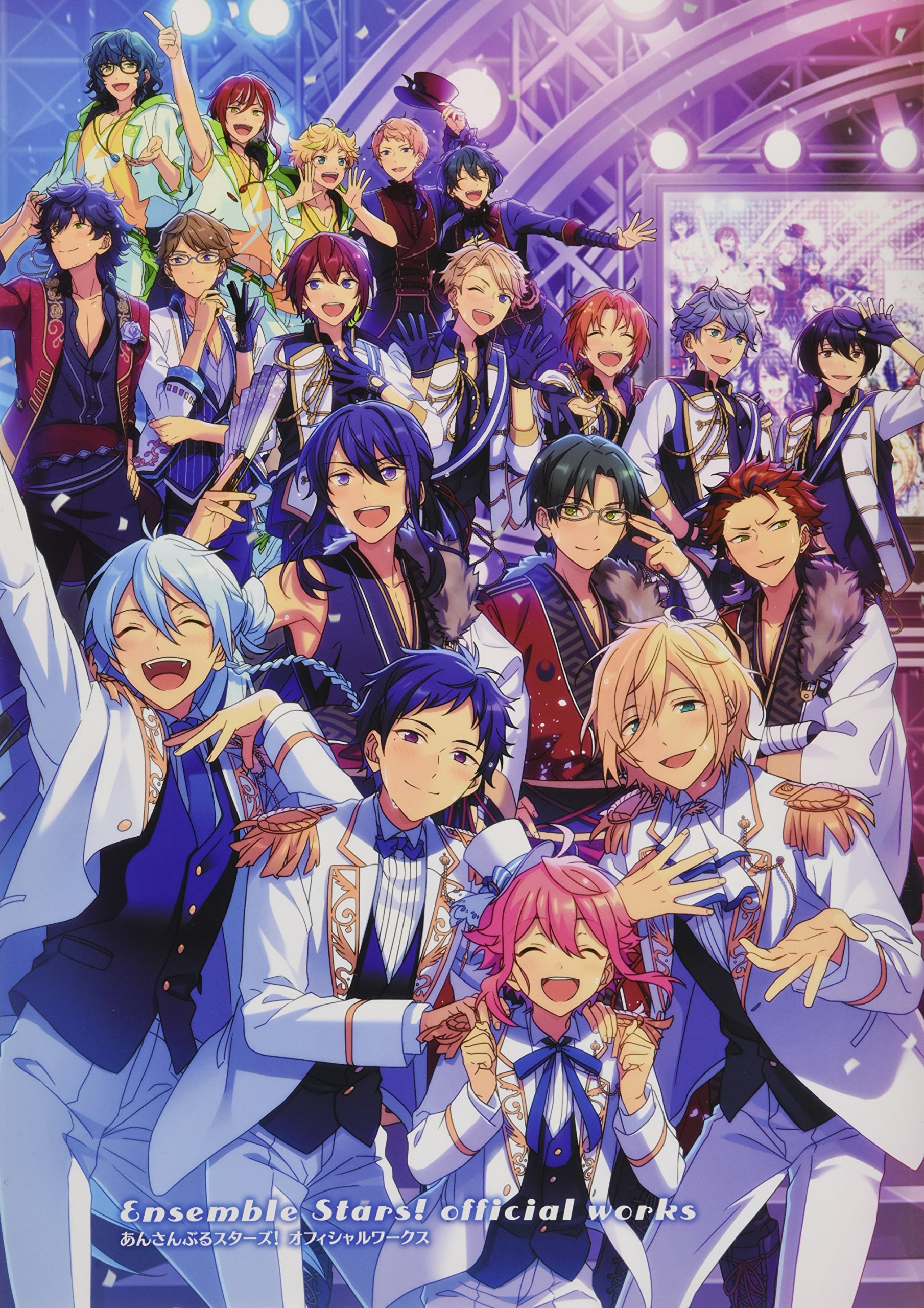 あんさんぶるスターズ オフィシャルワークス ガールズメディアサービスセクション 本 通販 Amazon