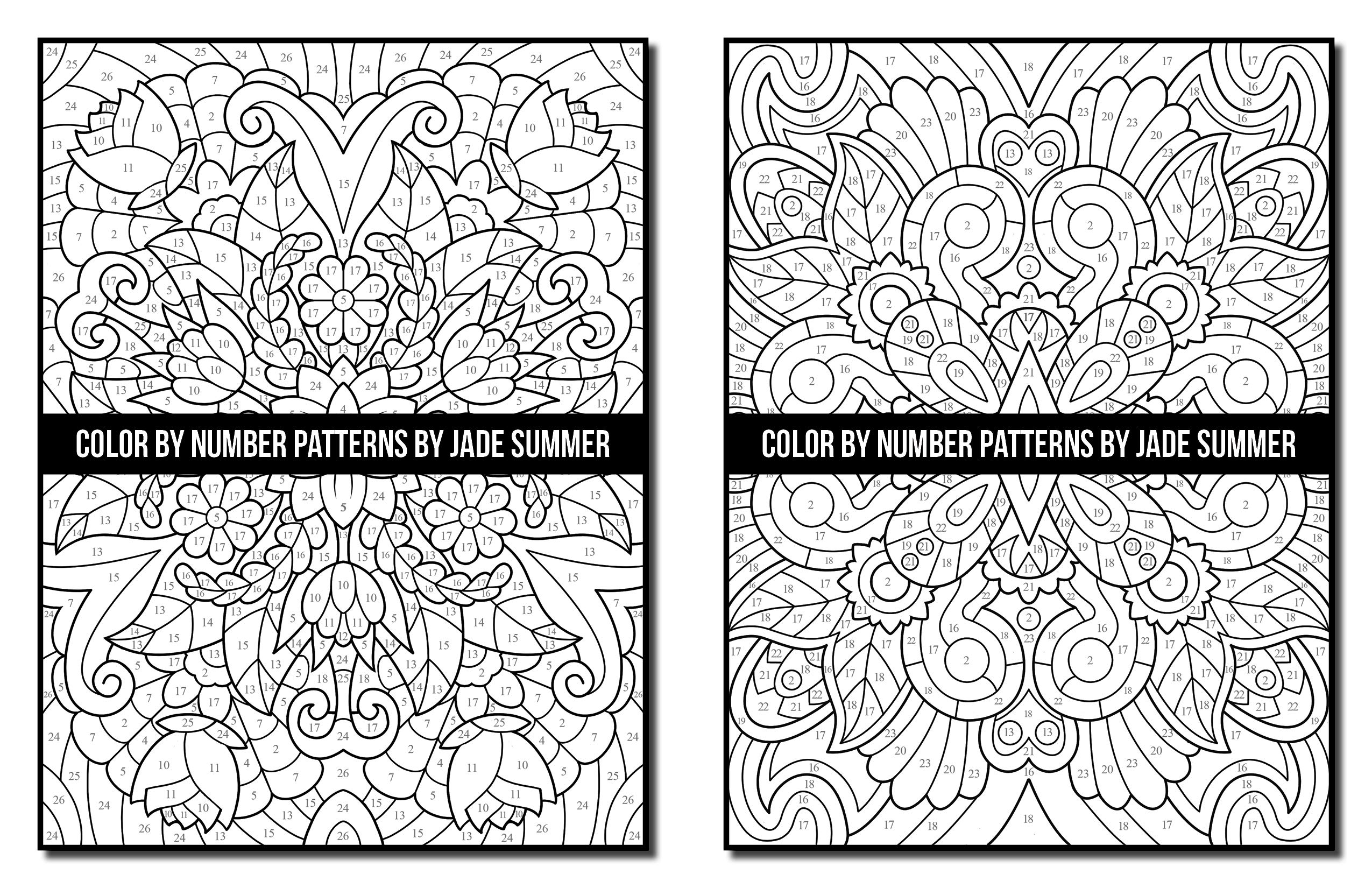 Amazon.com: Jade Summer: Color by Number