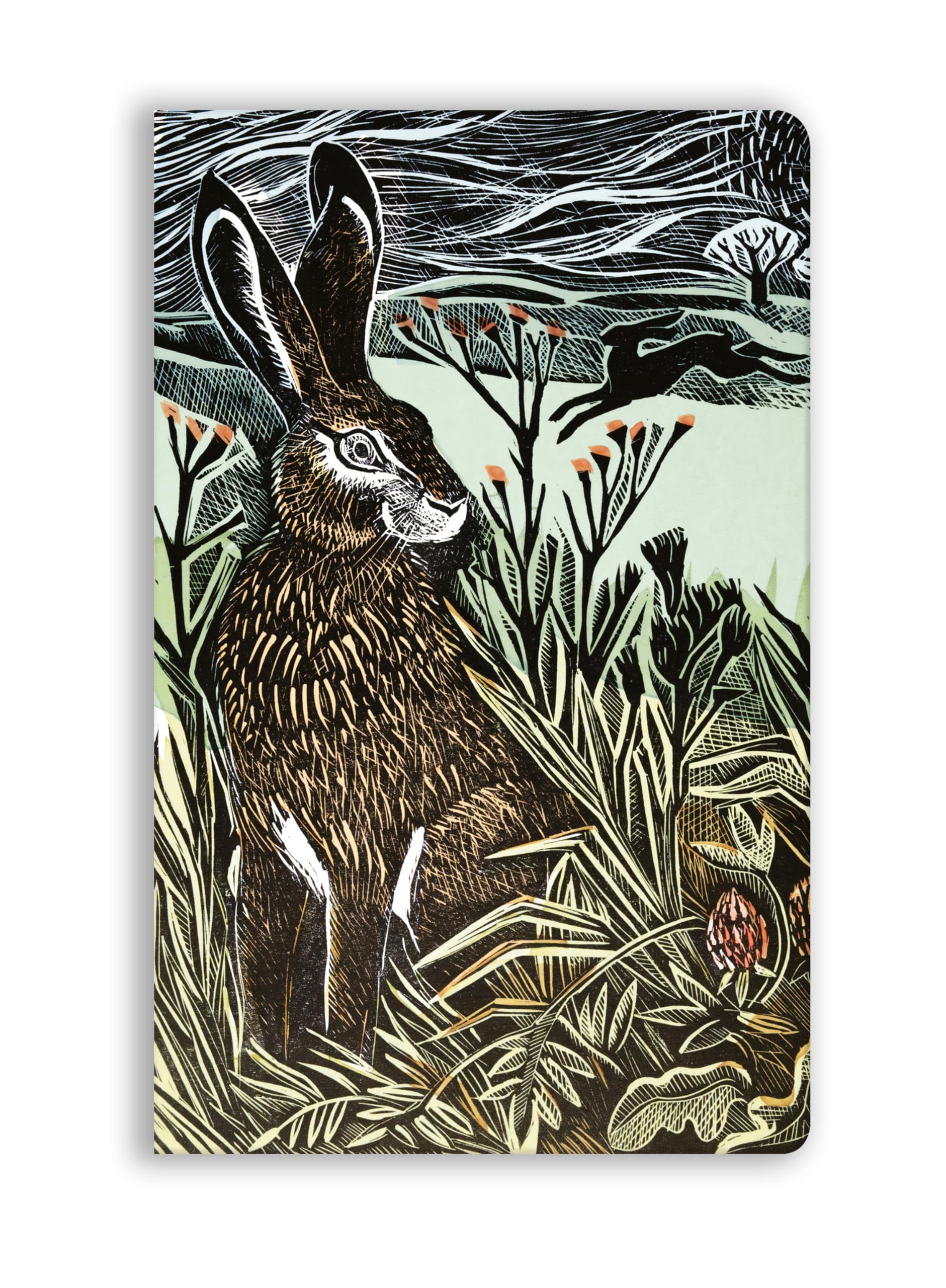 Angela Harding: Hidden Hares (Soft Touch Journal): 5 (Flame Tree Soft Touch Journals)