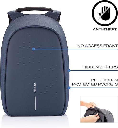 XD Design Bobby Hero Regular 防犯バックパック Bobby Hero Regular Anti-Theft Backpack – XD Design