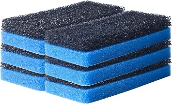 Coarse and Fine Filter Pads Fits TotalPond MF13010/MF13015 6 Sets