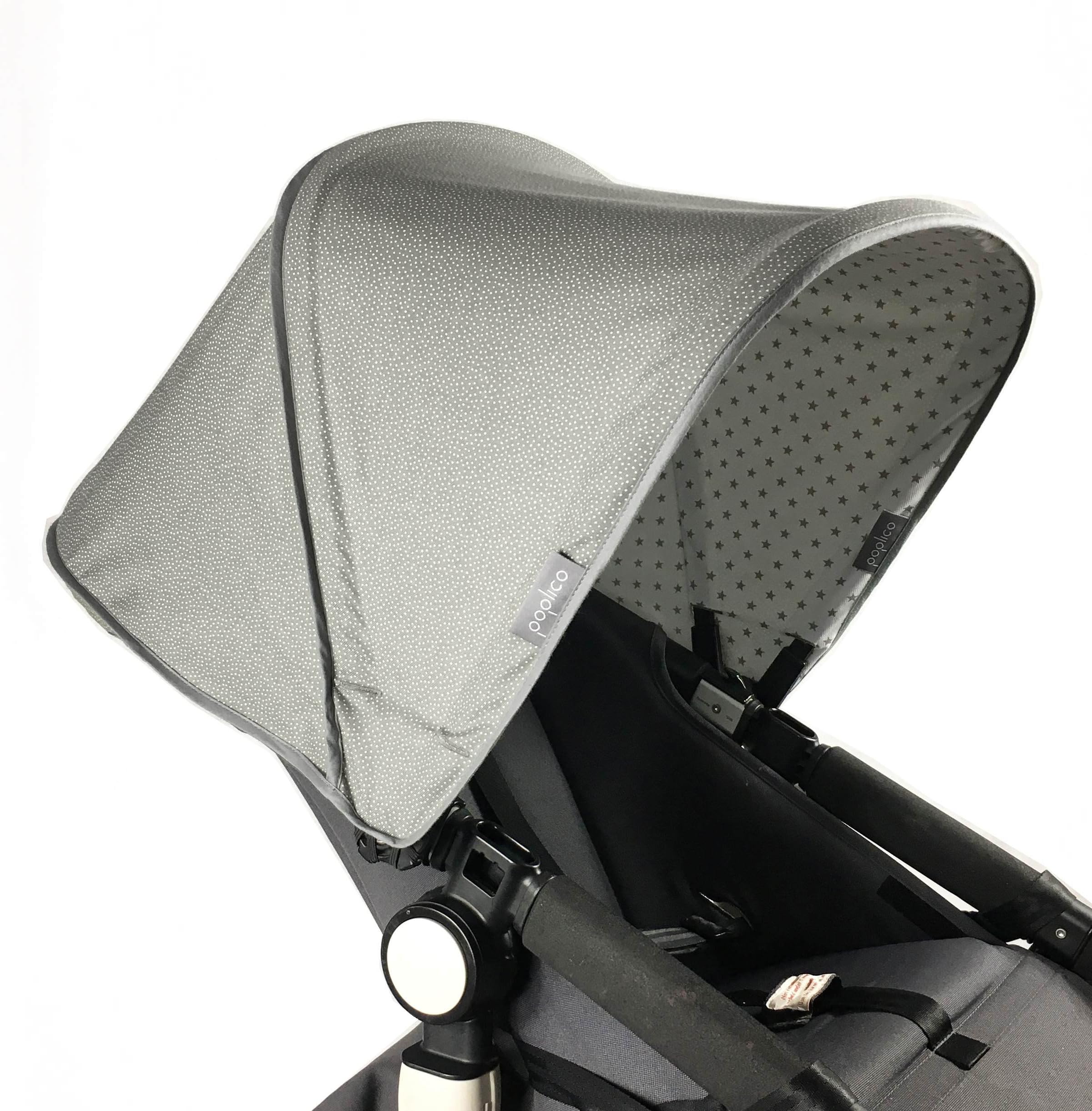 Reversible Canopy/Hood for Bugaboo Cameleon Pushchair/Stroller/Buggy/Pram - Marble