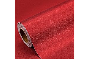 Red Glitter Wrapping Paper for Glorious Occasions