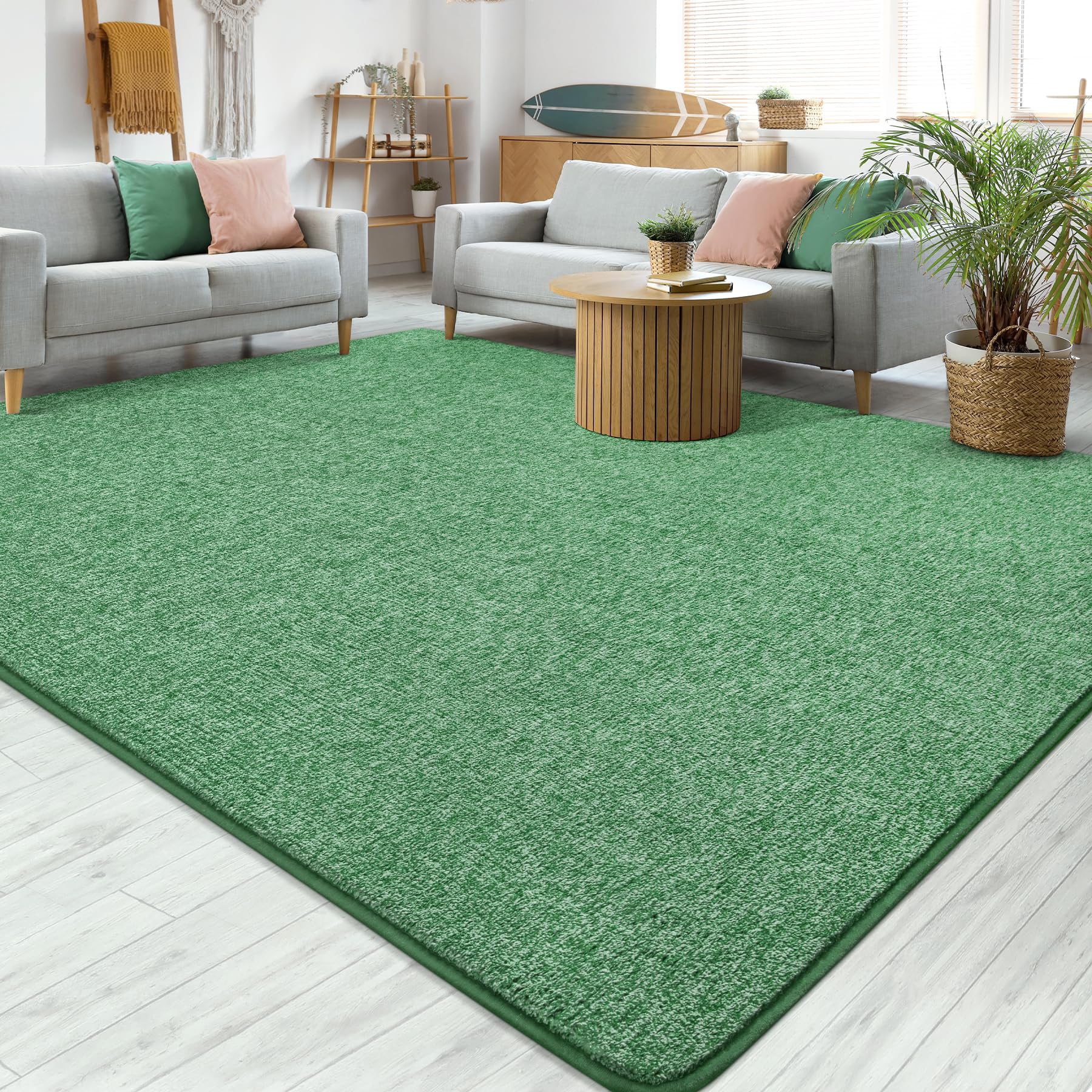 Chicrug Modern 3x5 Area Rugs for Bedroom Living Room, Memory Foam Low-plie Carpet Rug for Kids Playroom, Indoor Floor Rug for Bedside Dorm Dining Room