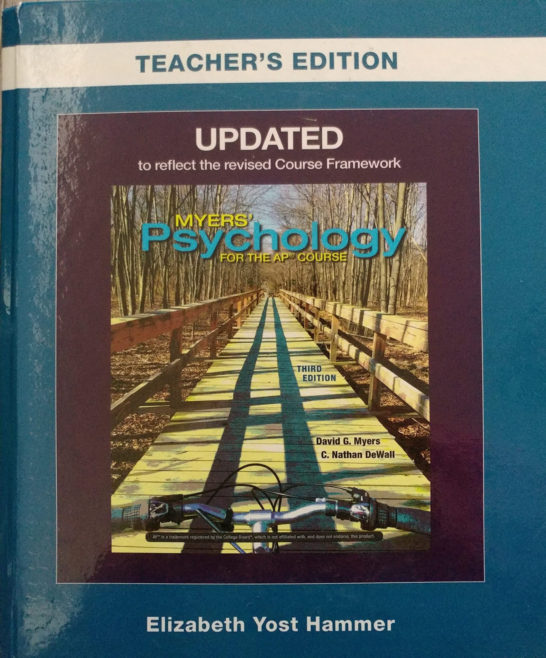 Updated Myers' Psychology for AP - Teacher Edition