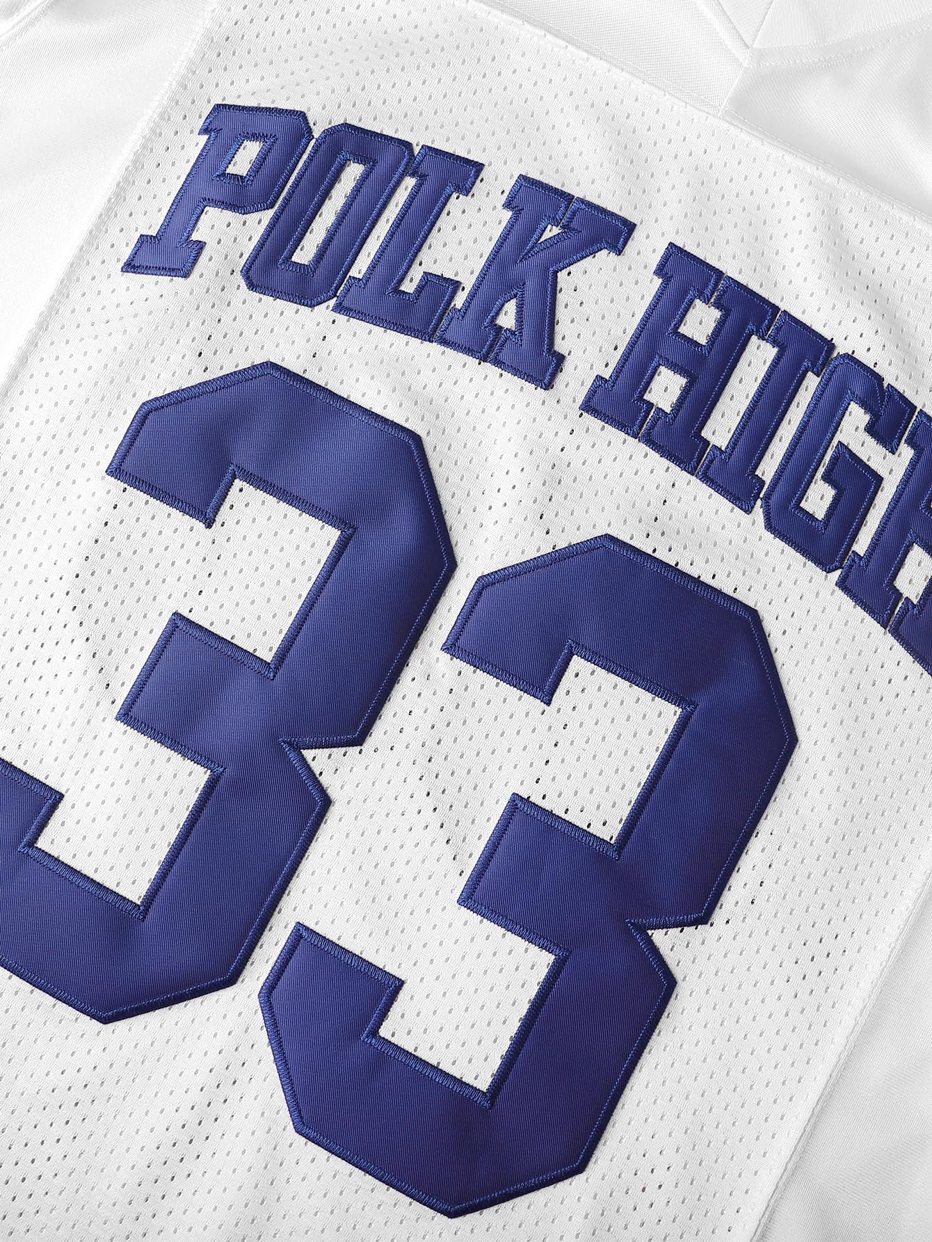 Al Bundy 33 Polk High Maillot de football pour homme S-XXXL Bleu