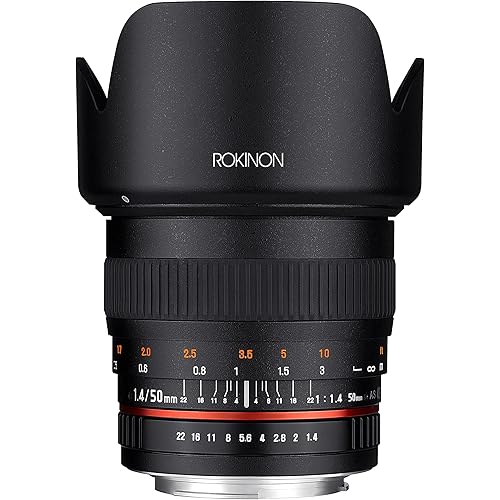 Rokinon 50mm F1.4 Lens for Nikon Digital SLR