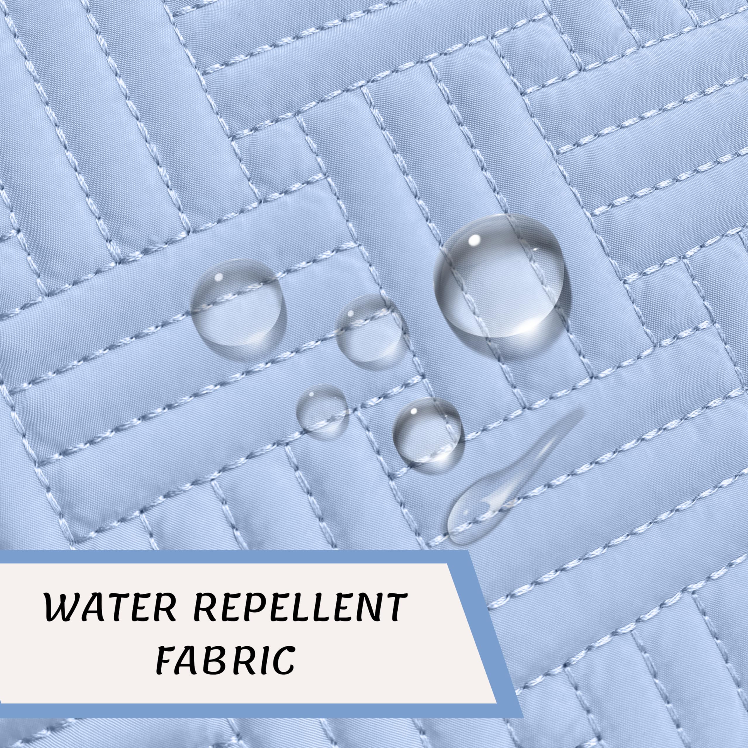 ESSENTE - Neceser de viaje para mujer con bolsa extraíble y gancho para colgar, organizador de cosméticos de maquillaje resistente al agua con múltiples compartimentos para accesorios, Azul