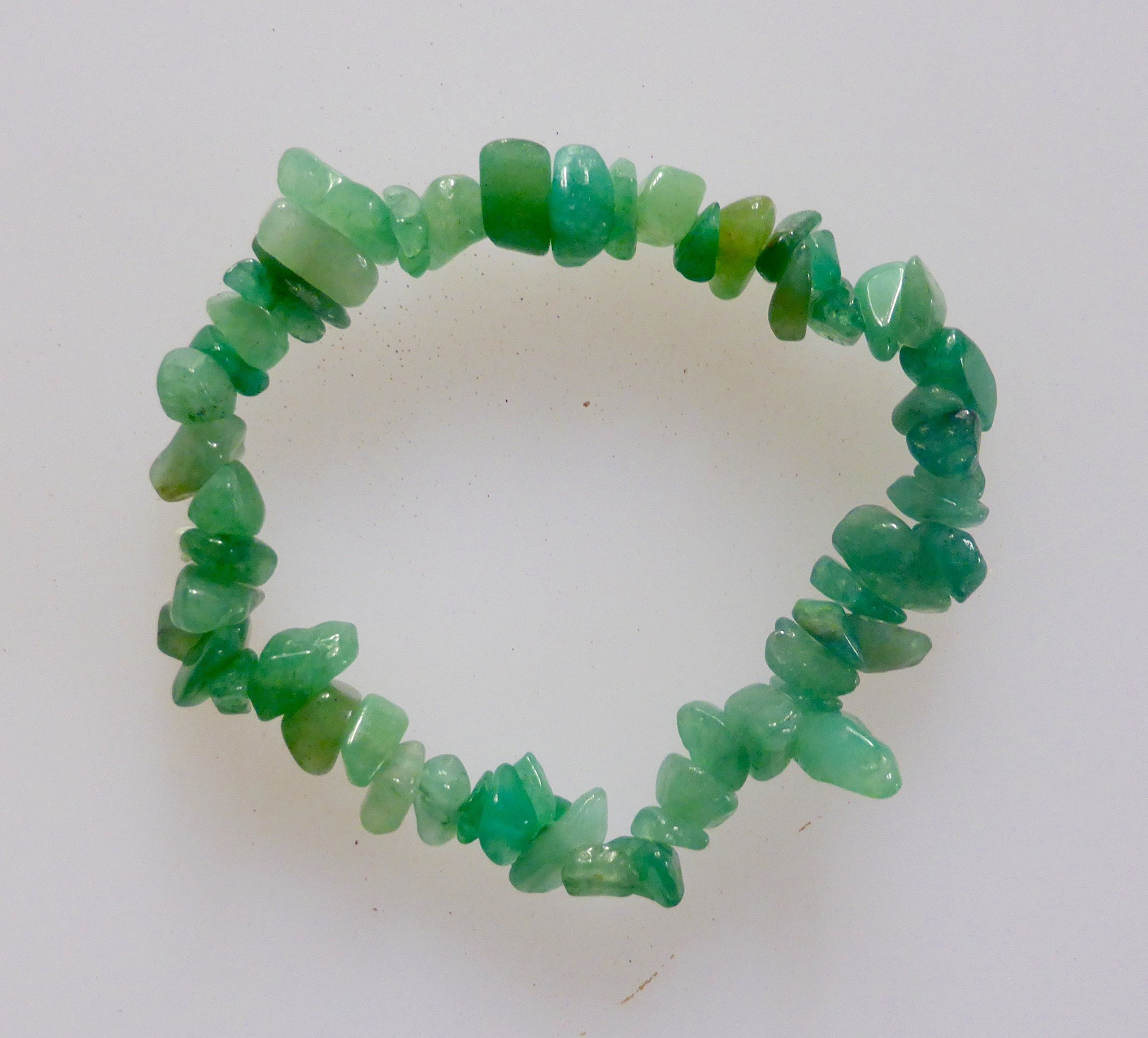 Green Aventurine Crystal Chip Bracelet