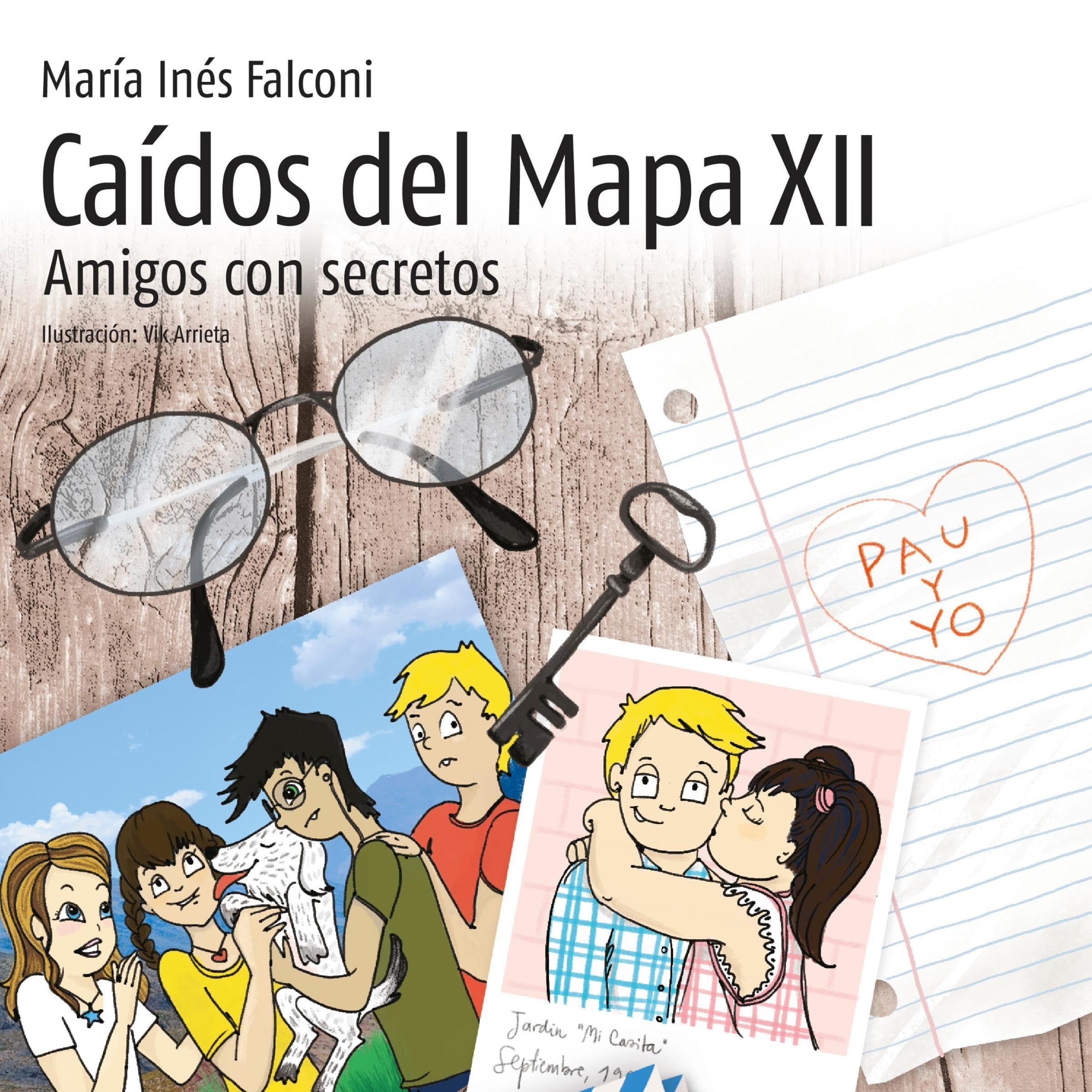 Cover art for Caídos del mapa XII. Amigos con secretos 12