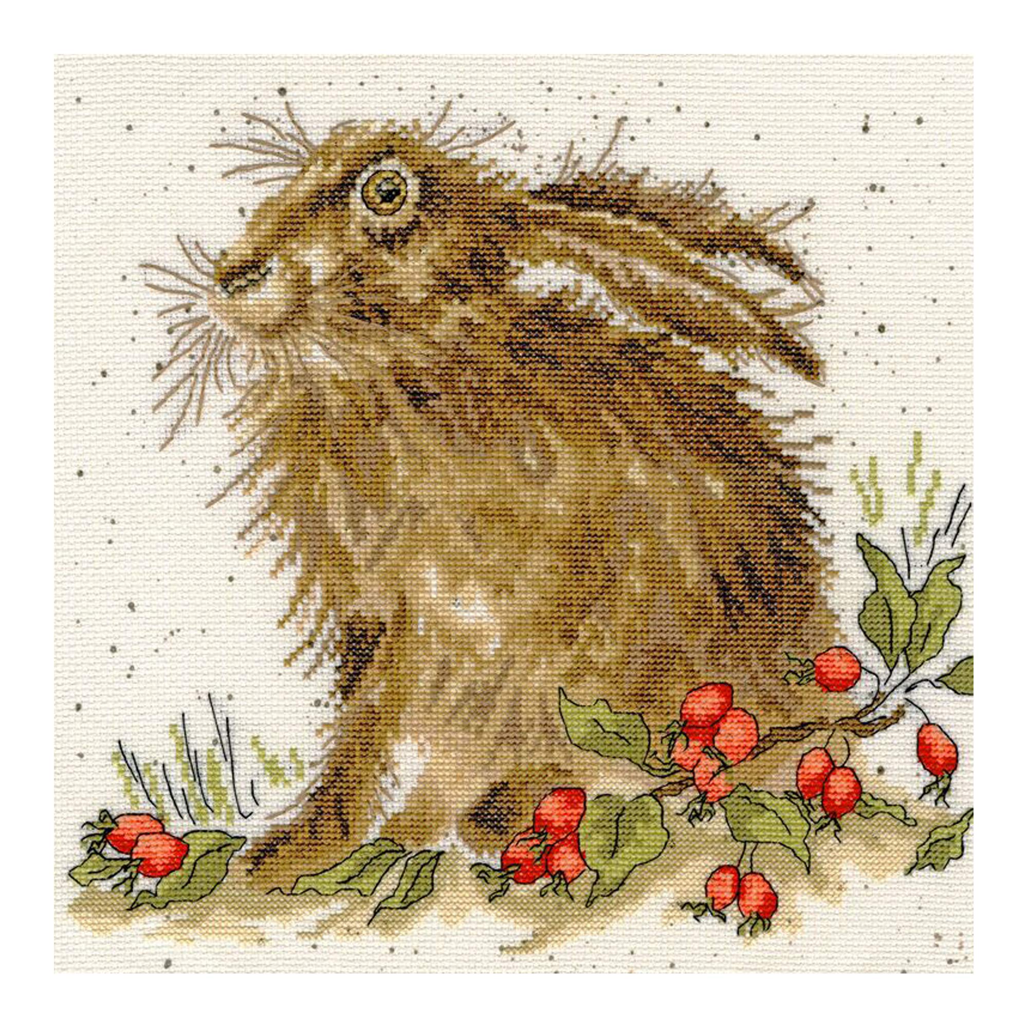 Hippy Hare- by Hannah Dale for Bothy Threads
