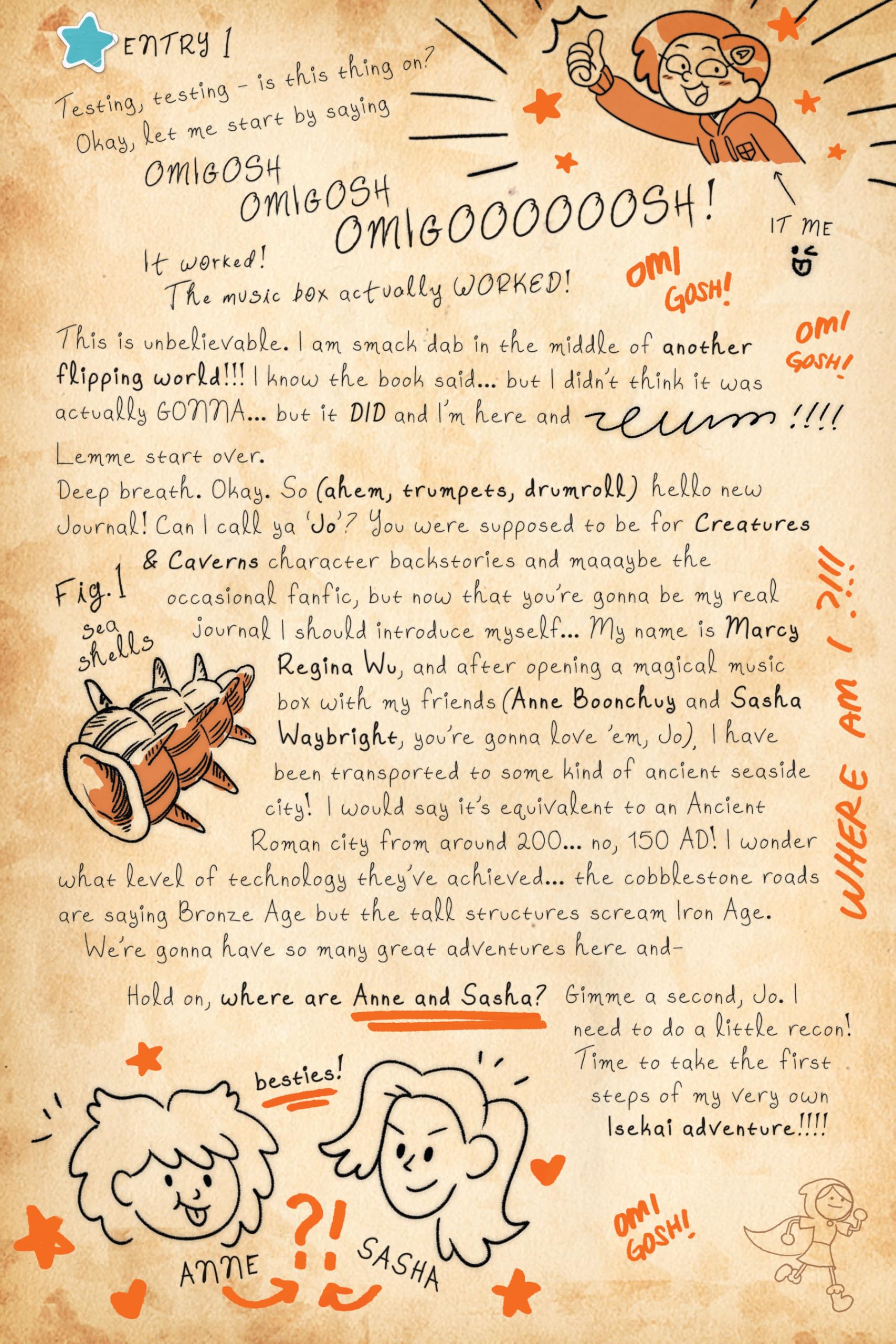 Disney Manga: Marcy's Journal - A Guide to Amphibia (Hardcover Edition)
