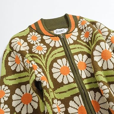 Jamerson gebroken witte heren sweater met artwork print op de rug | Circle Of Trust official webshop