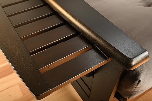 Miniatura 11 de Kodiak Futons Futón de tamaño completo en acabado espresso, marrón