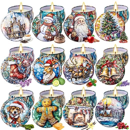 Christmas Candle Gifts Set