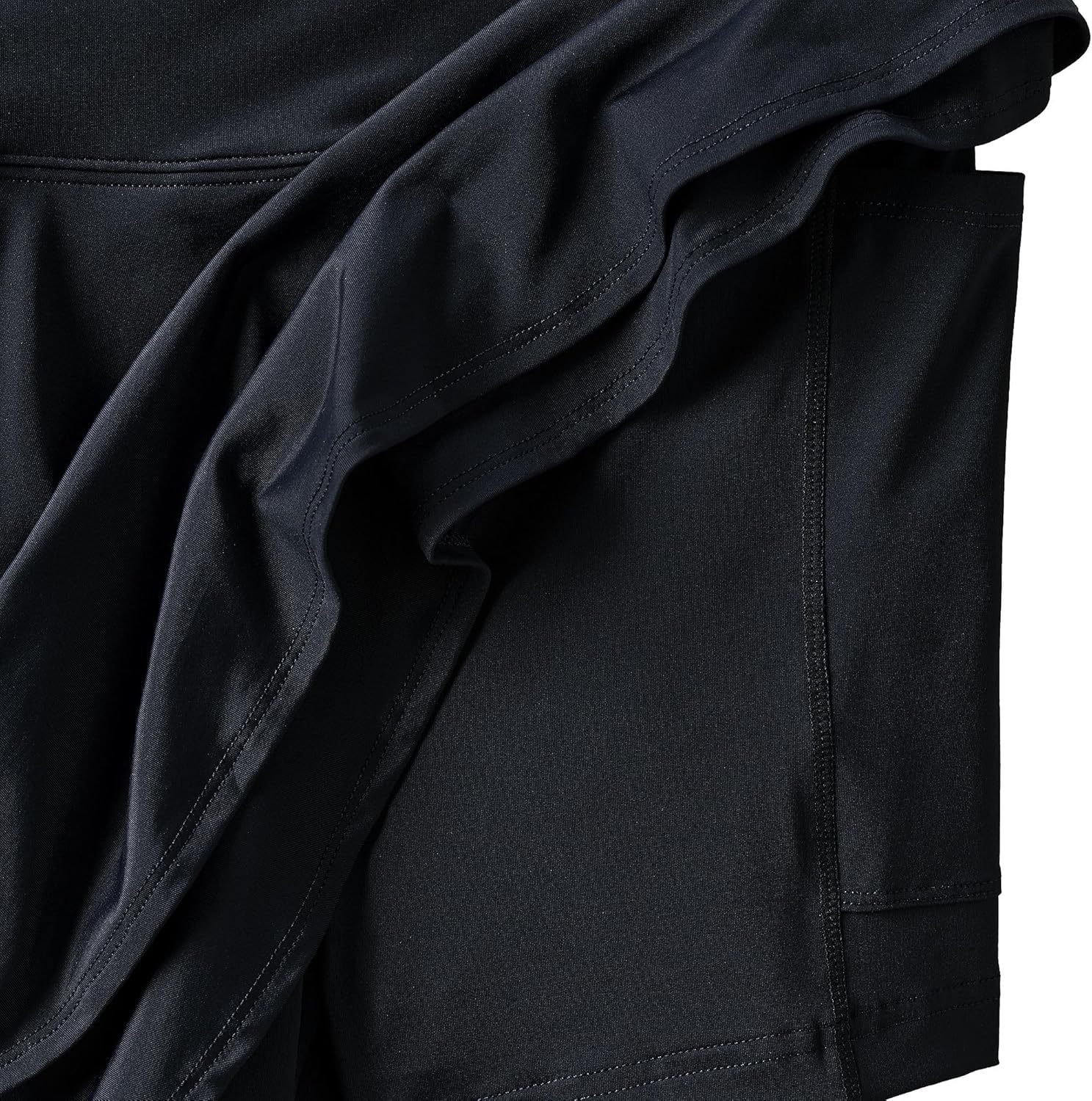 Lands' End Women's High Waisted Tulip Hem Swim Skort - Image 7